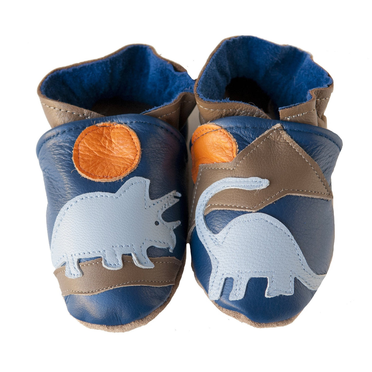 Dino Gift Set (navy onesie, shoes)