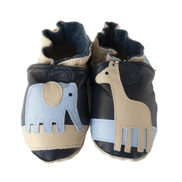 Safari Gift Set (navy onesie and shoes)