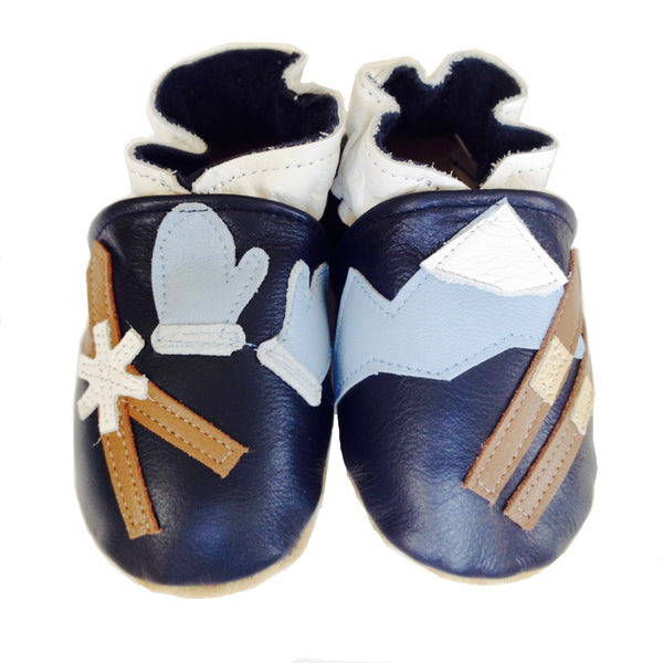 Ski Patrol Gift Set (navy onesie, shoes)